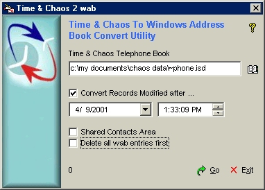 Chaos2WAB screen shot