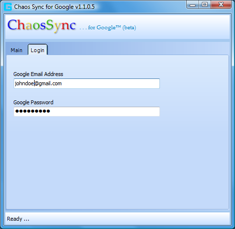 ChaosSync Screen 2